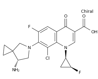 sitafloxacin isomer III(RRS) 127254-10-8