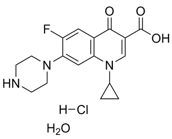 Ciprofloxacin hydrochloride hydrate 86393-32-0