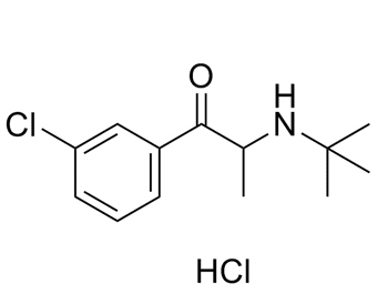 Amfebutamone bupropion hydrochloride 31677-93-7