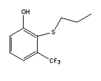(2-propylthio) - 3 - (trifluoromethyl) phenol CR3816