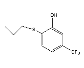 3 - (trifluoromethyl) - 5 - (propylthio) phenol CR3817