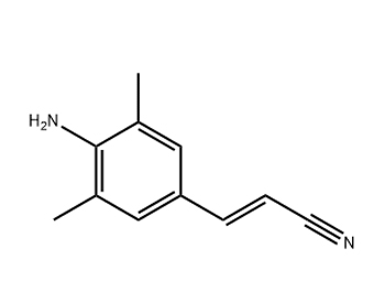 (E)-3-(4-amino-3,5-dimethylphenyl)acrylonitrile 500292-94-4
