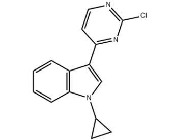 3-(2-Chloropyrimidin-4-yl)-1-cyclopropyl-1H-indole 1899922-76-9