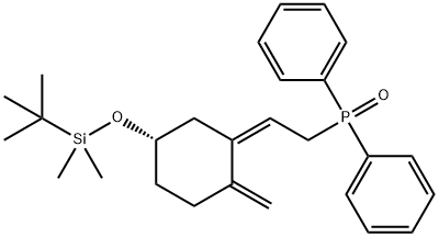 tert-Butyl[3-[2-(diphenylphosphinoyl)ethylidene]-4-methylenecyclohexyloxy]dimethylsilane 100858-27-3